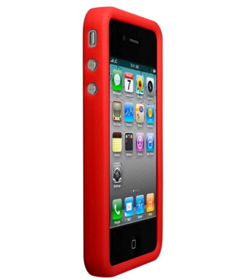Untitled document 	  TECHNAXX Silicone Case Deluxe for iPhone 4 Red