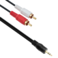 audio cable detech 3.5 2rca high quality